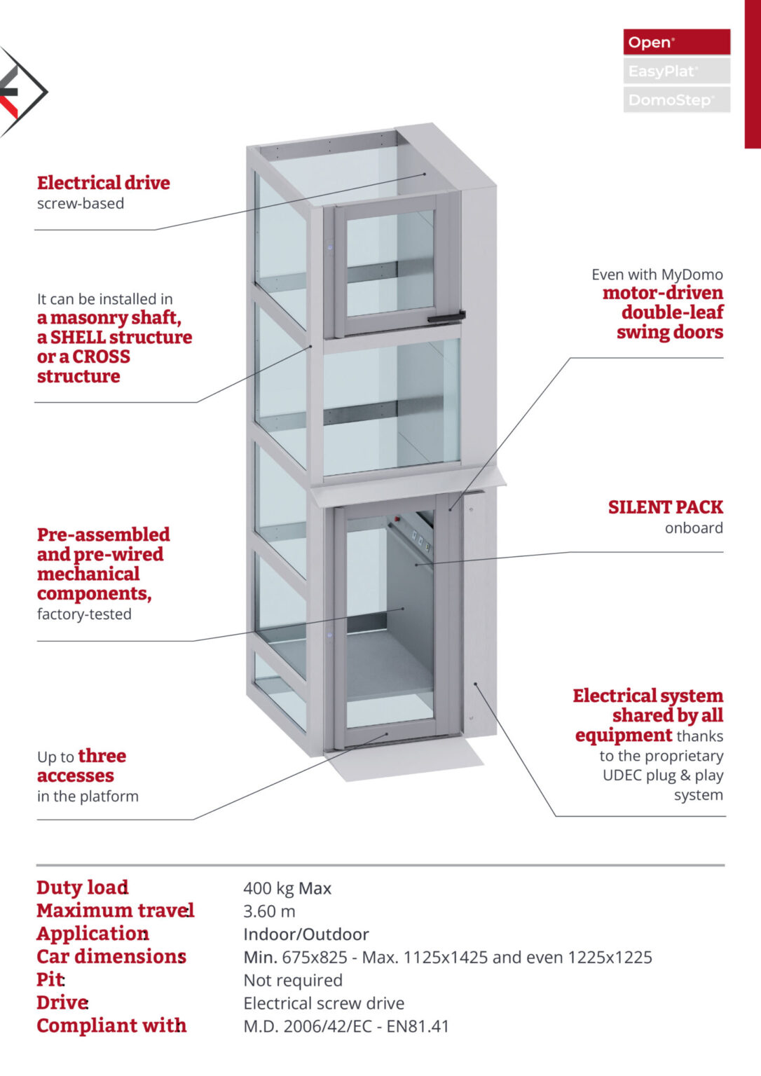 Open Lift - Kreativlift PH | Luxury Home Lift